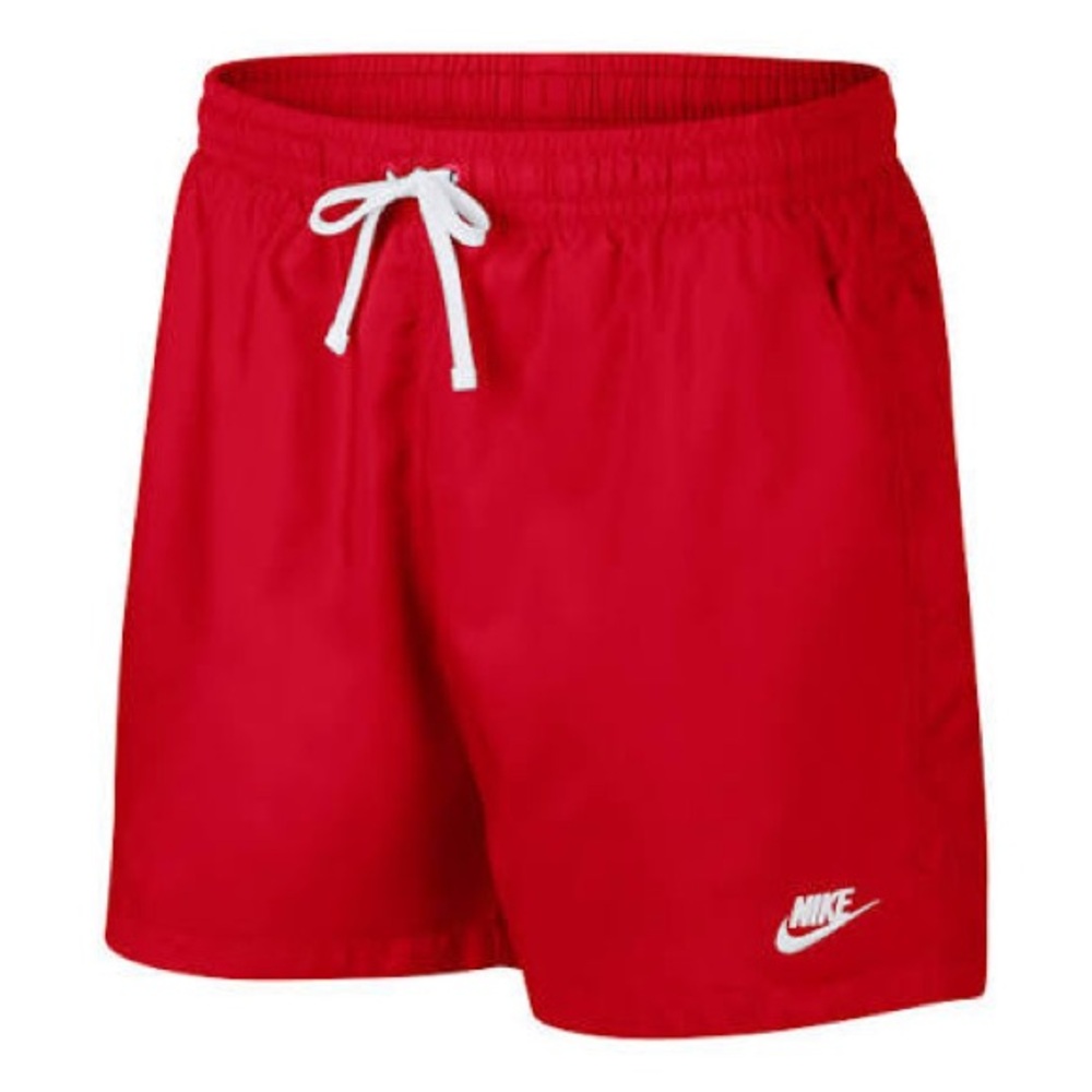 Nike Sportswear Woven Flow Shorts "Red" AR2382-657 Size Large NEW - Picture 2 of 7